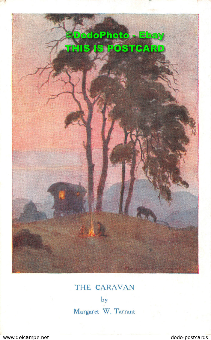 R421377 The Caravan By Margaret W. Tarrant. Out O Doors. The Medici Society. 193 - Monde