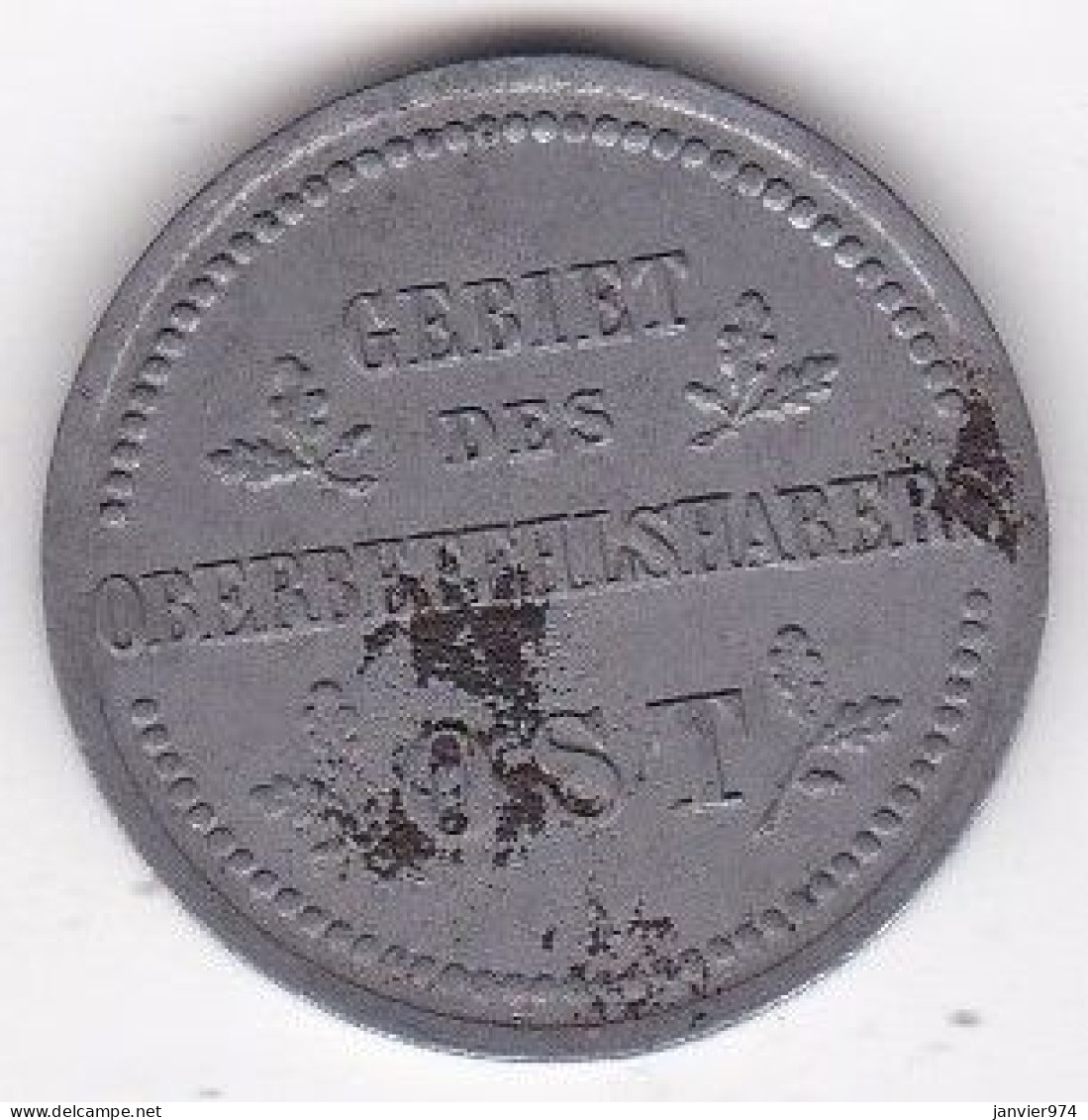 Monnaie Militaire . 2 Kopeks 1916 A Berlin , En Fer , KM# 22 - Sonstige & Ohne Zuordnung