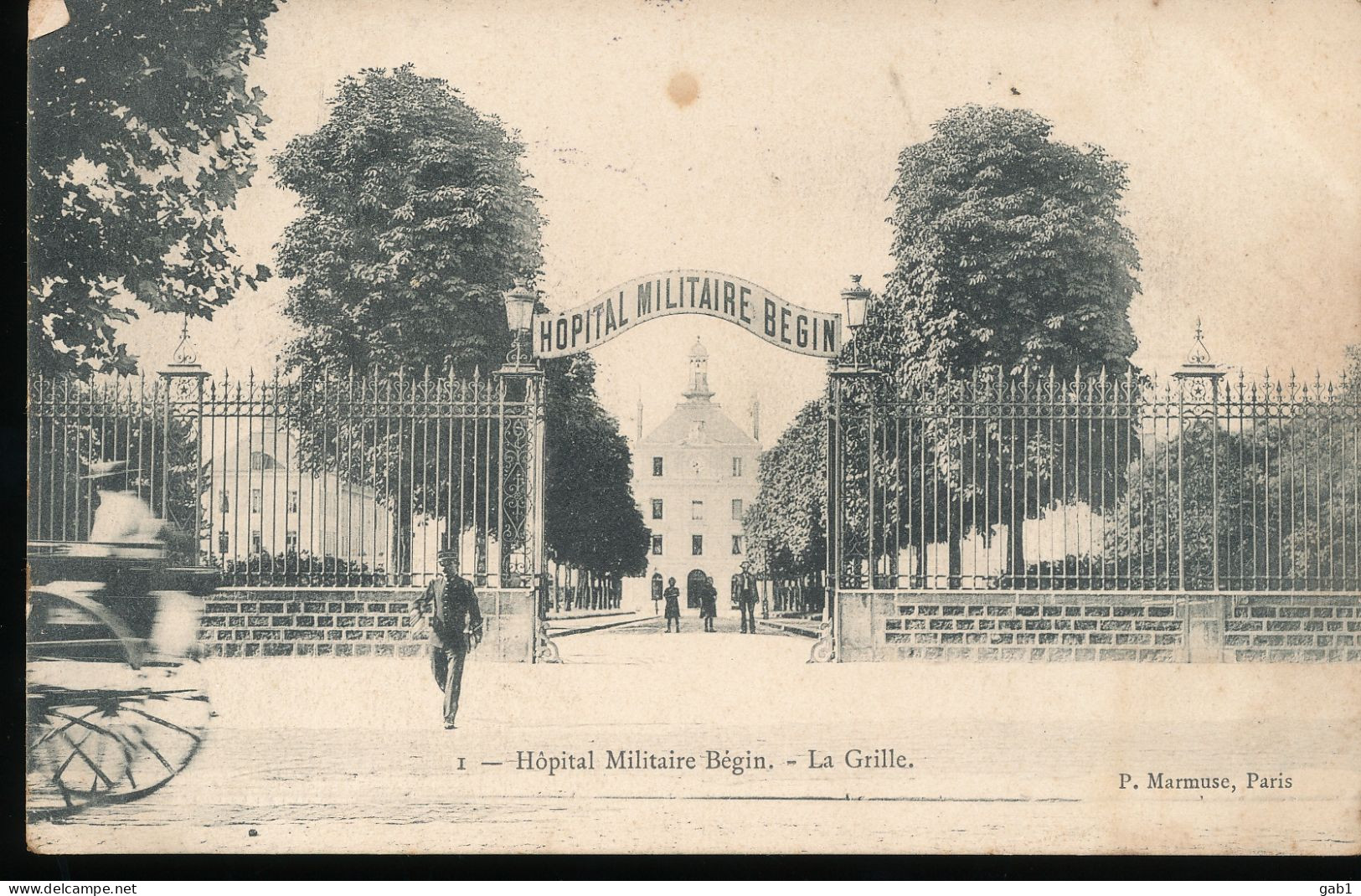 75 --- Paris --- Hopital Militaire Begin --- La Grille - Other & Unclassified