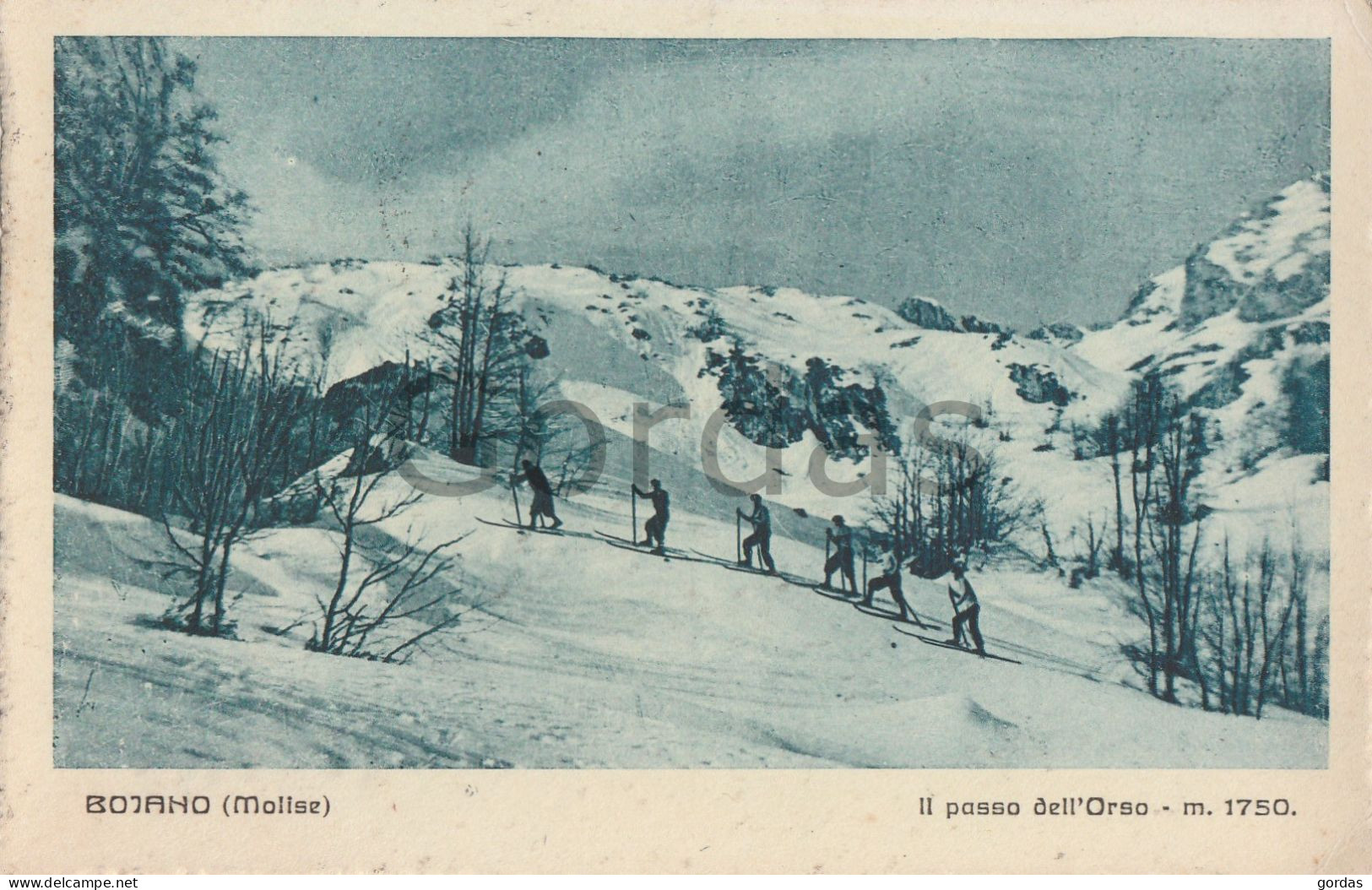 Italy - Bojano - Il Passo Dell'Orso - Ski - Sky - Campobasso