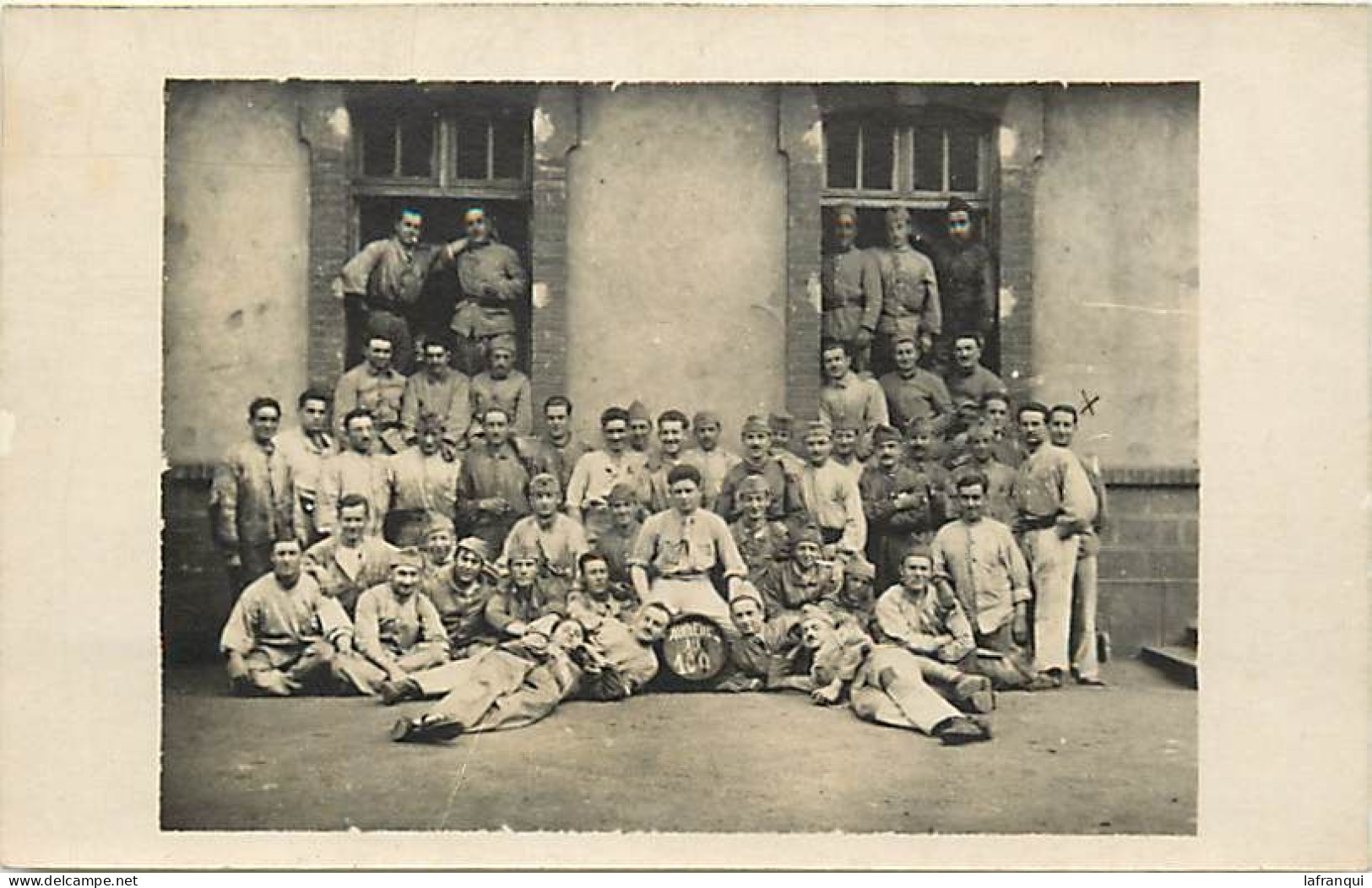 Militaires-ref E103-carte Photo -militaires -militaria -regiment -scene De Caserne - Chartres Juillet 1924 - - Chartres