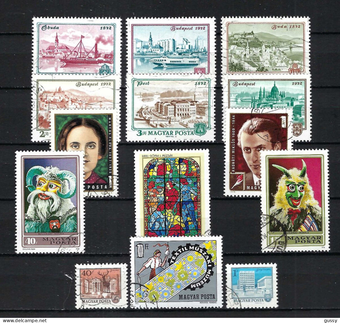 HONGRIE Ca.1972: Lot D'obl. - Used Stamps