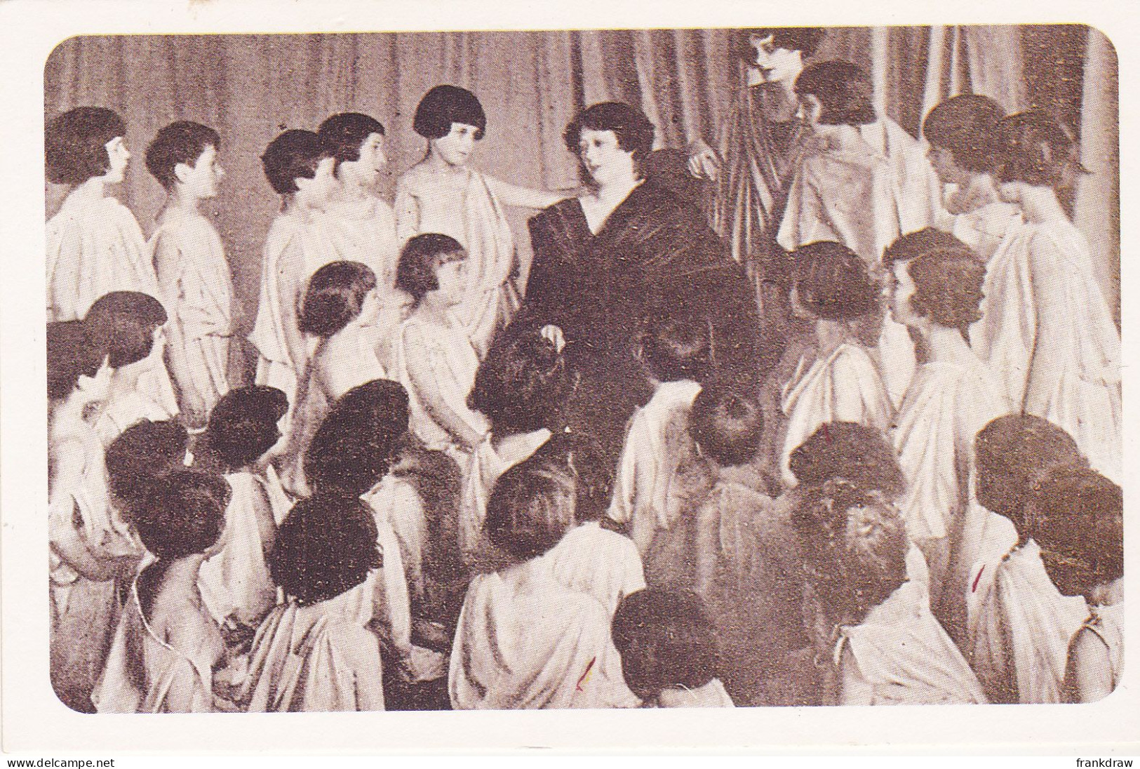 Nostalgia Postcard - Isadora Duncan, 1922 - VG - Ohne Zuordnung
