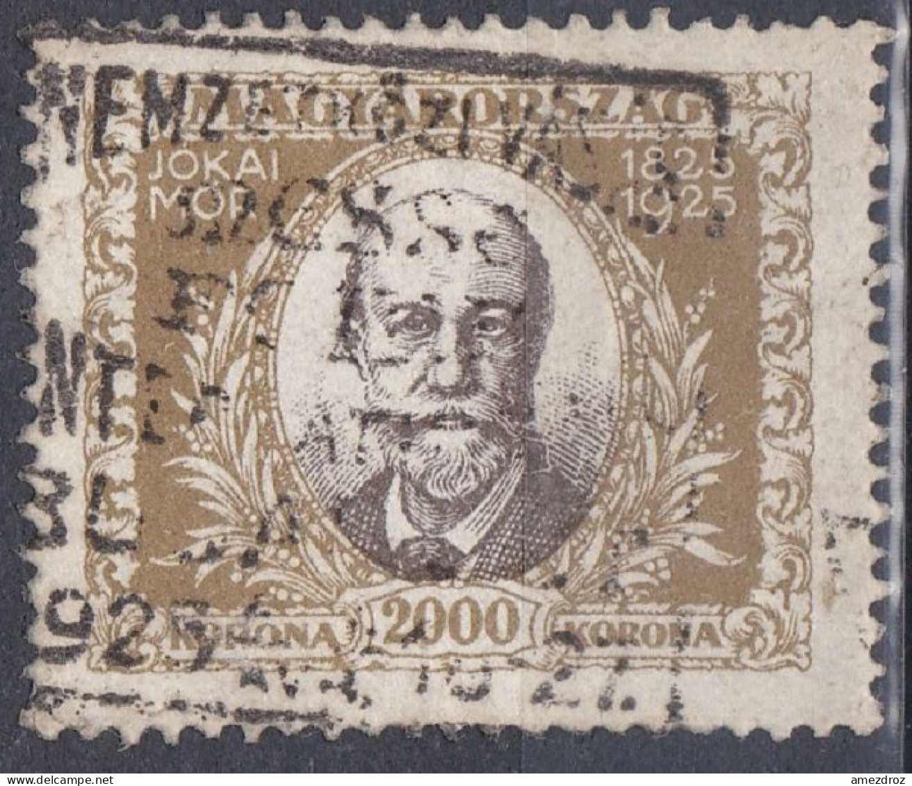 Hongrie  1925 100th Anniversary Of The Birth Of Maurus Jokai, 1825-1904 (J21) - Used Stamps