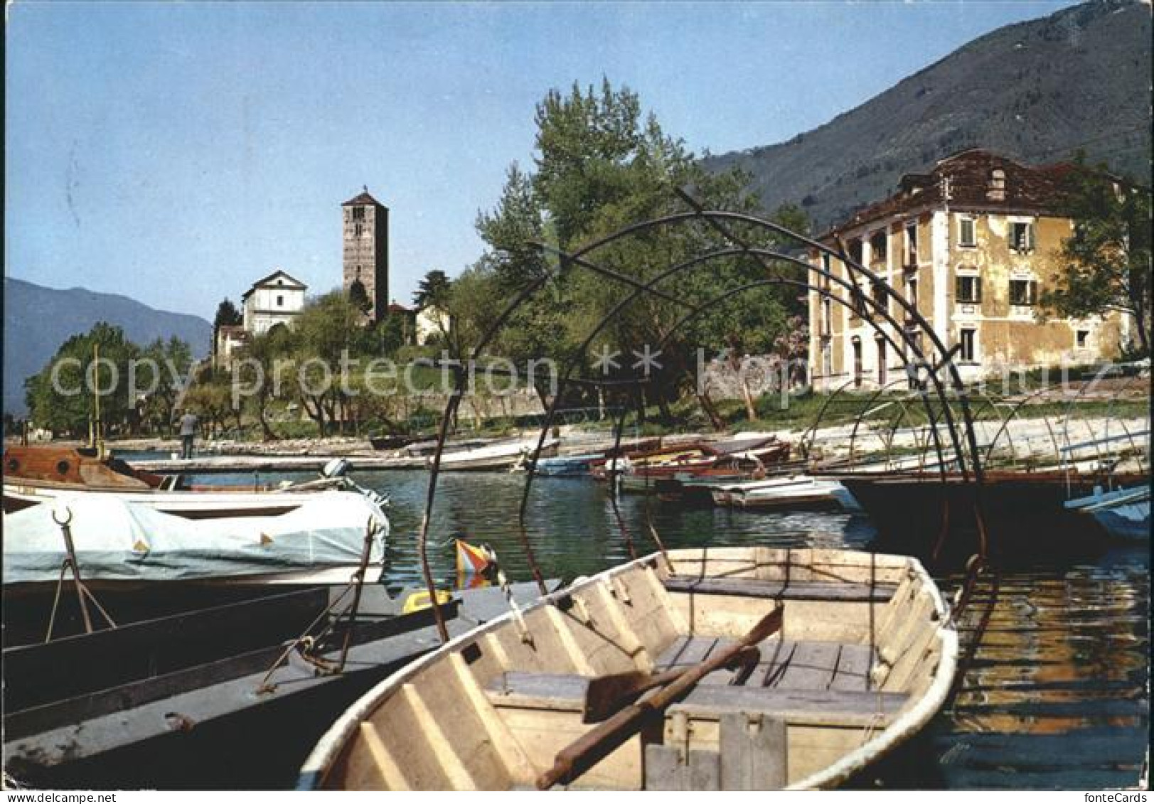 11856226 Locarno TI Rivapiana Il Porto Dei Pescatori  - Autres & Non Classés