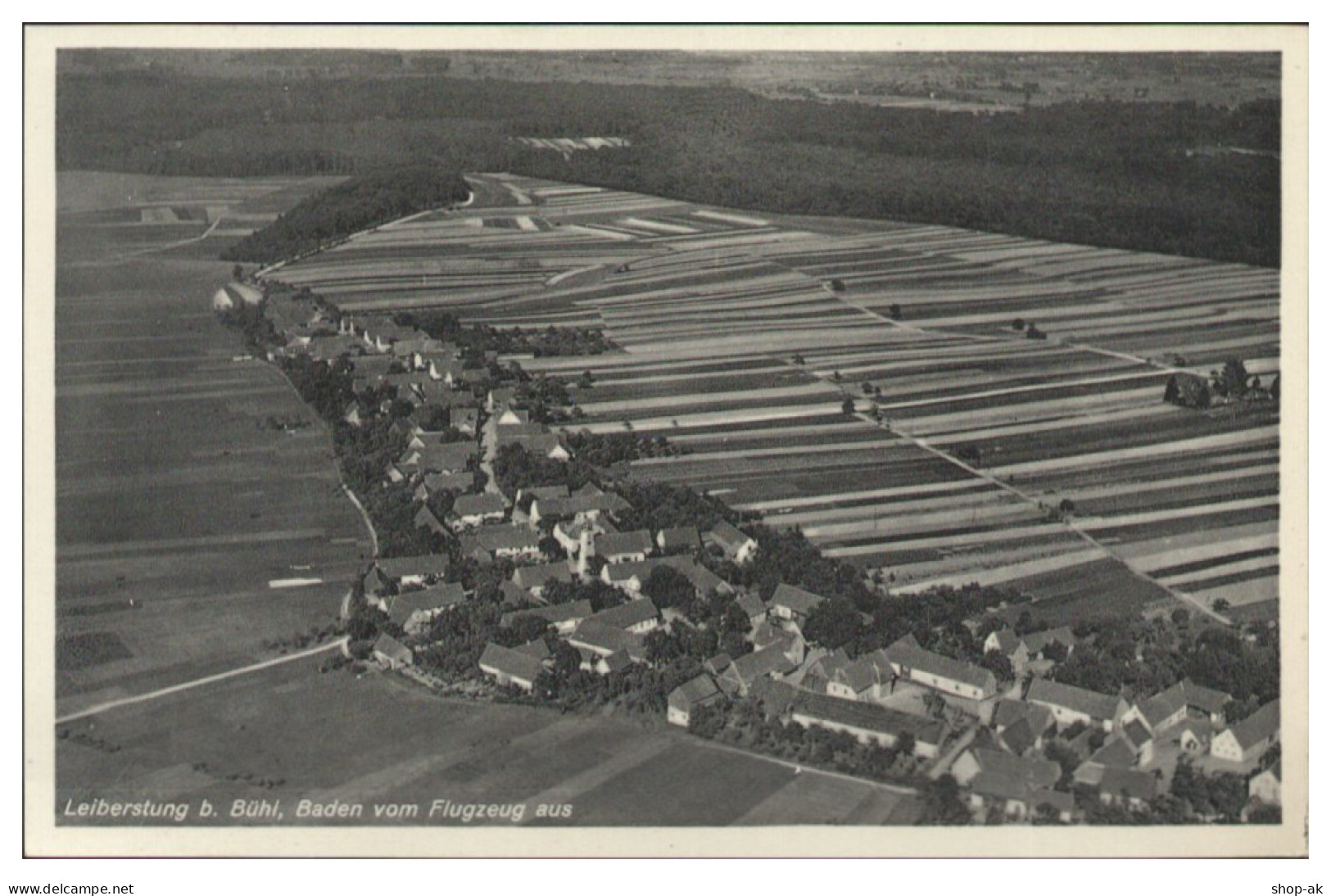 MW14456x/ Leiberstung Bei Bühl  AK Seltenes Strähle Lufbild 30er Jahre - Andere & Zonder Classificatie