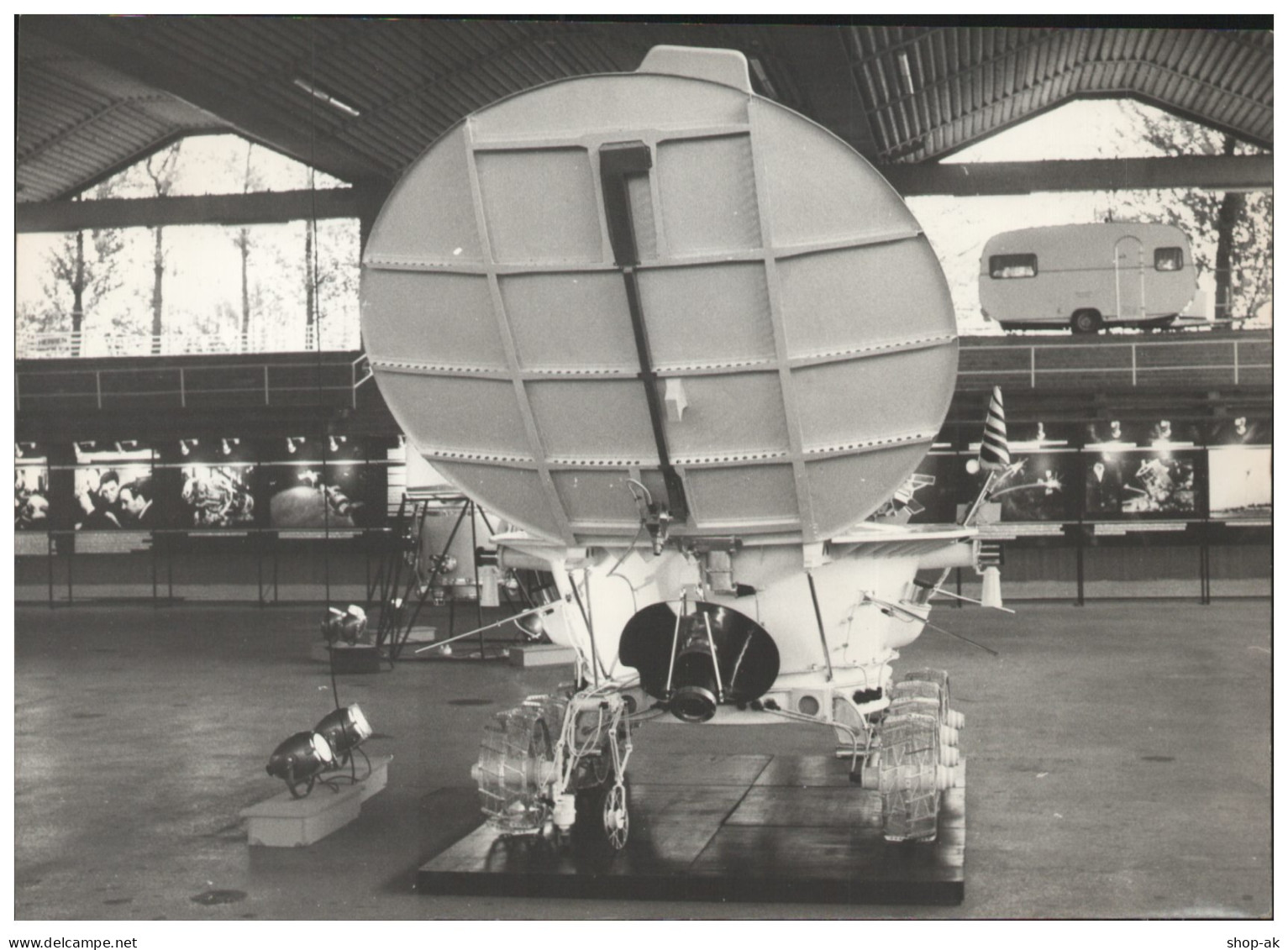 C5868/ Lunokhod Mondfahrzeug CCCP Rußland Foto 21 X 15 Cm 70er Jahre - Other & Unclassified