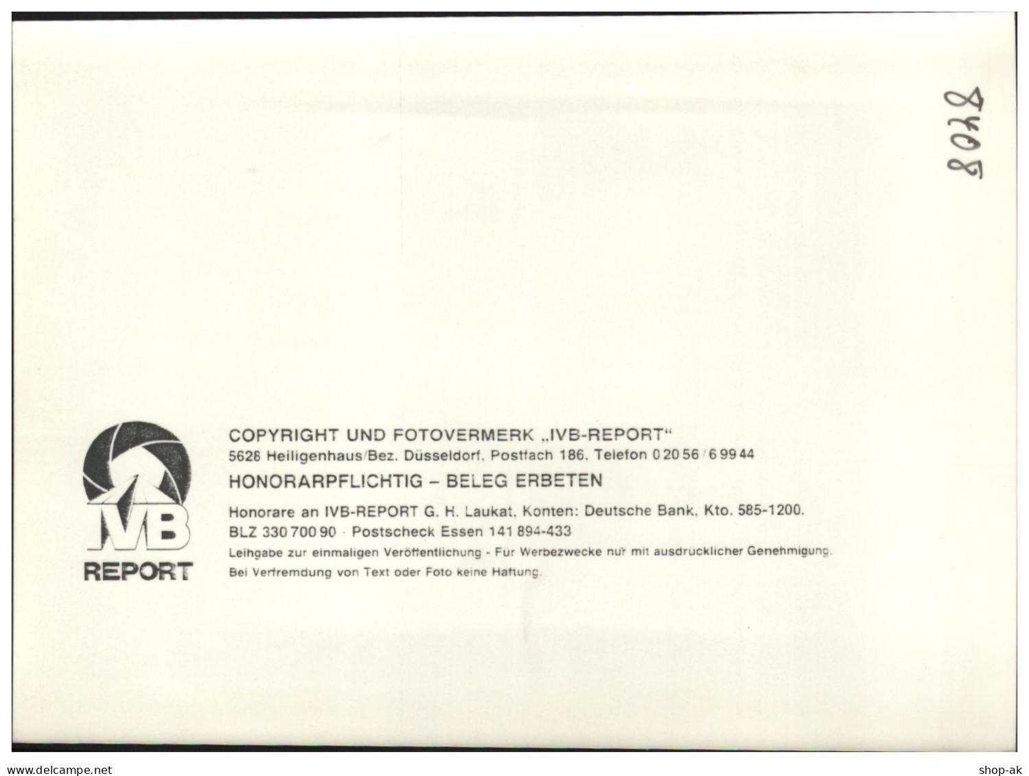 C5882/ Polizeitaucher Technische Gruppe  Foto 21 X 15 Cm 80er Jahre - Ohne Zuordnung