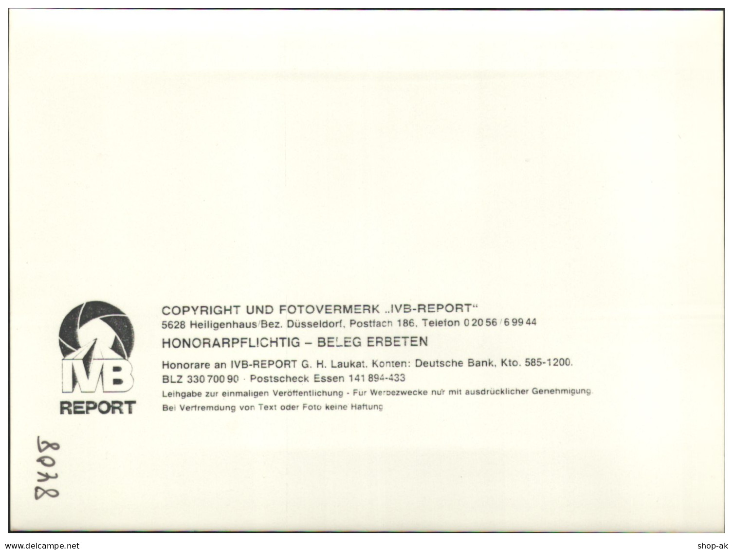 C5886/ Polizeitaucher Technische Gruppe  Foto 21 X 15 Cm 80er Jahre - Unclassified