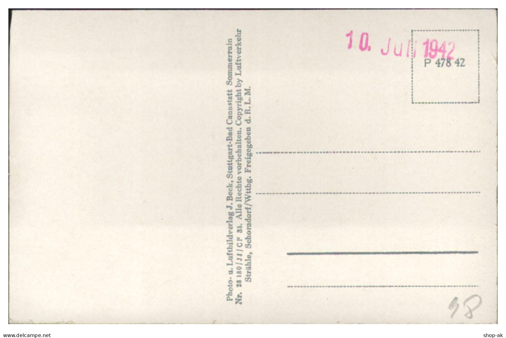 MW14375/ Waldau ThüringenAK Seltenes Strähle Luftbild 30/40er Jahre - Autres & Non Classés