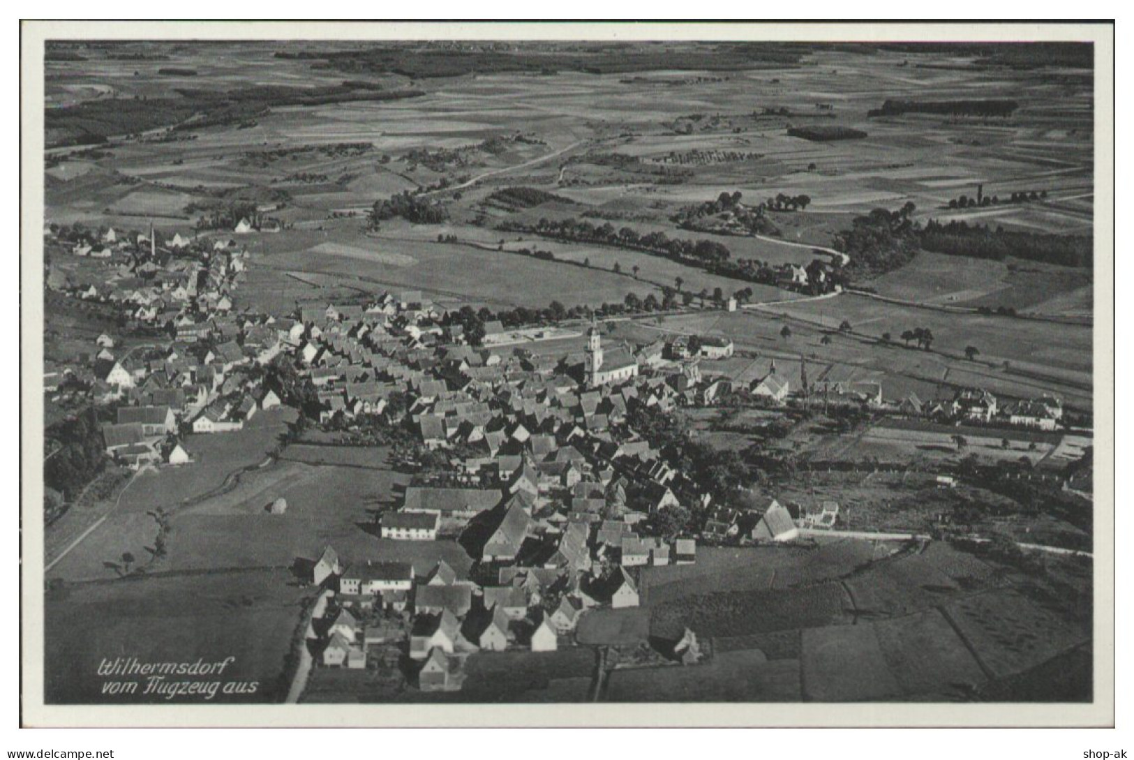 MW14389x/ Wilhermsdorf  Seltenes Strähle Luftbild 30er Jahre - Sonstige & Ohne Zuordnung