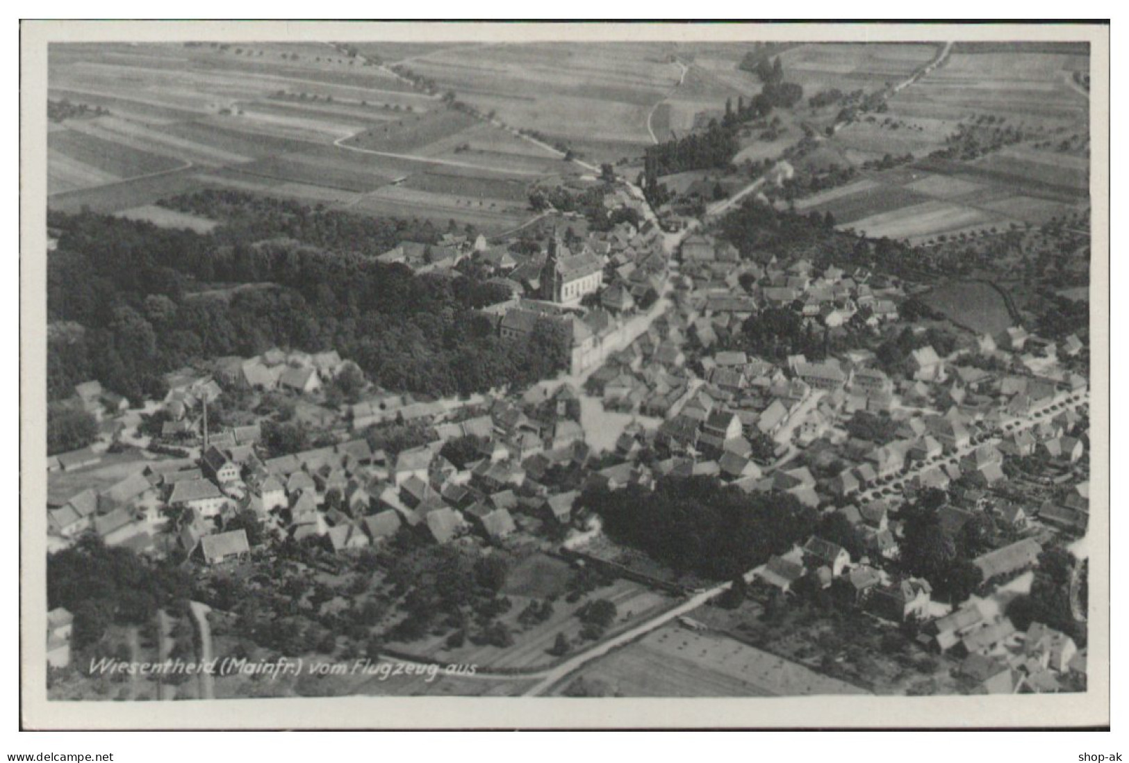 MW14387/ Wiesentheid  Seltenes Strähle Luftbild 30/40er Jahre - Sonstige & Ohne Zuordnung