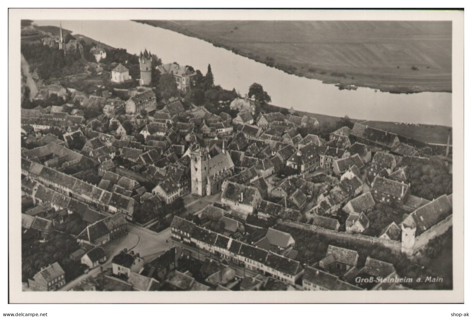 MW14404x/ Groß-Steinheim  Foto Seltenes Strähle Luftbild 30er Jahre - Andere & Zonder Classificatie