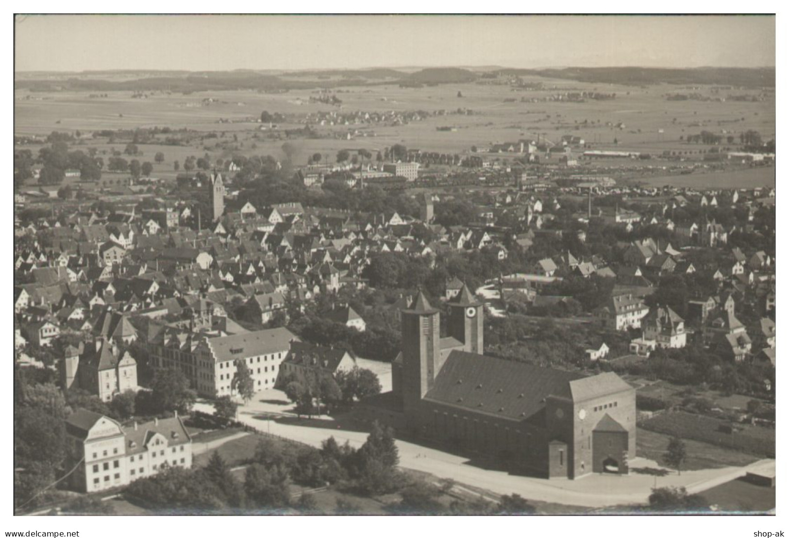 MW25005/ Memmingen Foto AK Seltenes Luftbild  Ca. 1935 - Other & Unclassified