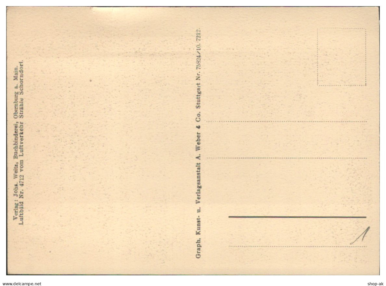 MW25004/ Eschau Spessart  AK Seltenes Luftbild  Ca. 1938 - Other & Unclassified