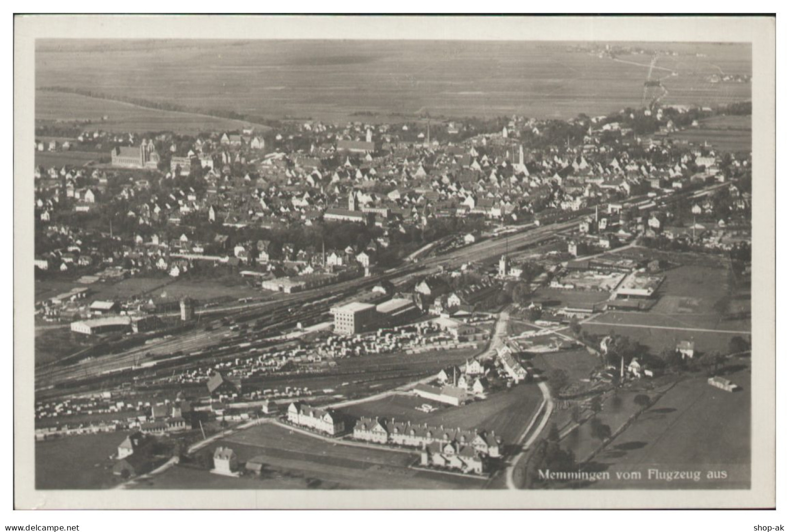 MW25006/ Memmingen Foto AK Seltenes Luftbild  Ca. 1935 - Sonstige & Ohne Zuordnung