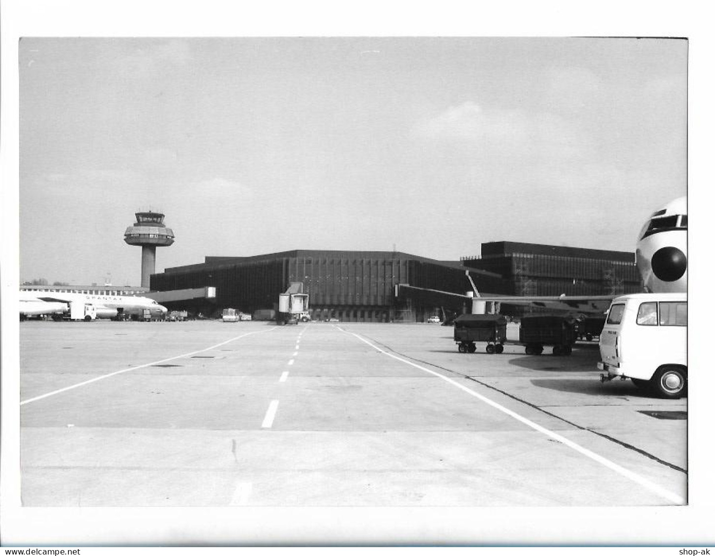 C6353/ Flughafen Hannover Pressefoto 21 X 15 Cm 70/80er Jahre - Autres & Non Classés