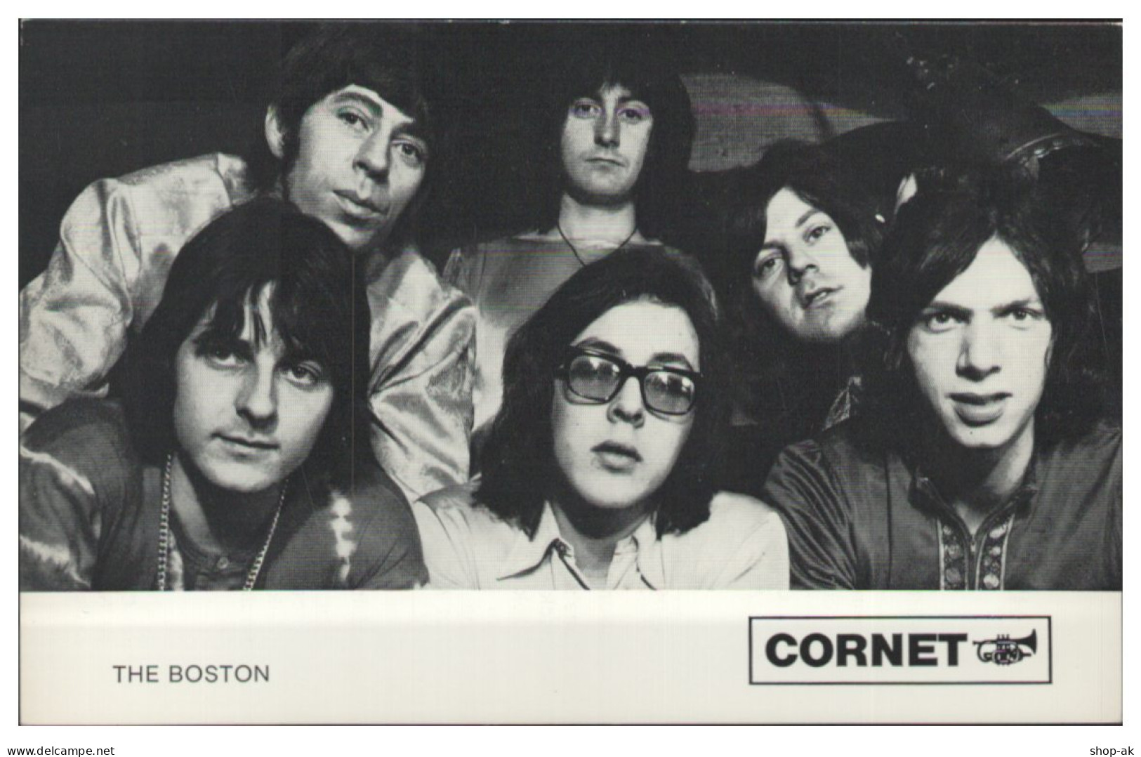 V6197/ The Boston  Beat- Popband Autogrammkarte 60er Jahre - Autres & Non Classés