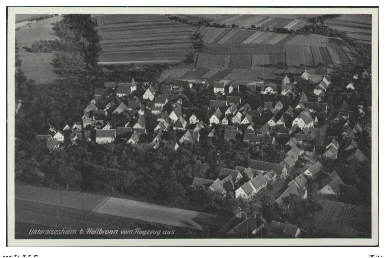 MW13096/ Untereisesheim B. Heilbronn AK Seltenes Strähle Lufbild 30er Jahre - Sonstige & Ohne Zuordnung