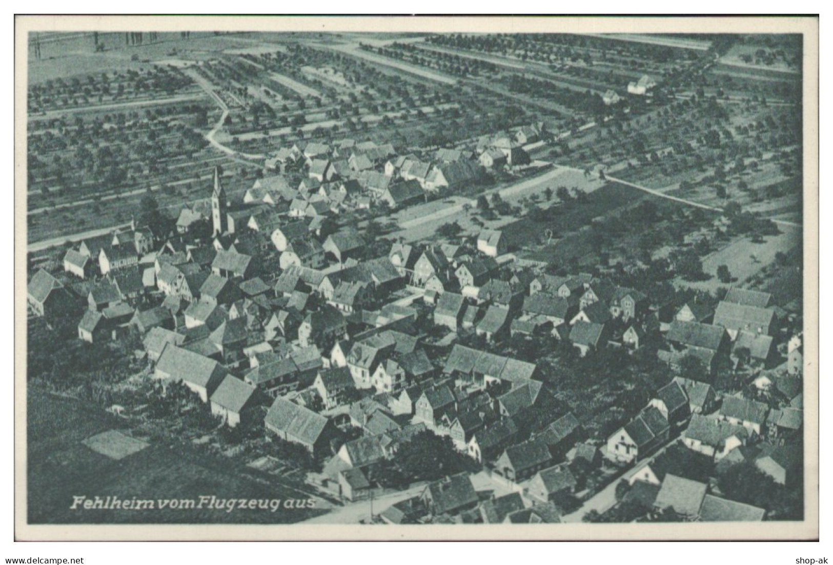 MW25048/ Fehlheim  Bensheim  AK  Seltenes Strähle Luftbild  Ca.1935 - Sonstige & Ohne Zuordnung