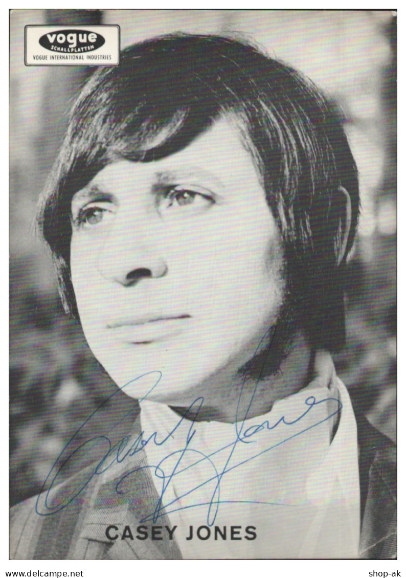 V6256/ Casey Jones  Autogramm  Autogrammkarte 60er Jahre - Autogramme