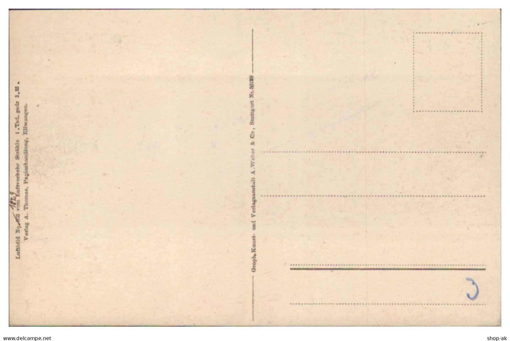 MW25054/ Ellwangen  Seltene AK  Strähle Luftbild  1925 - Autres & Non Classés