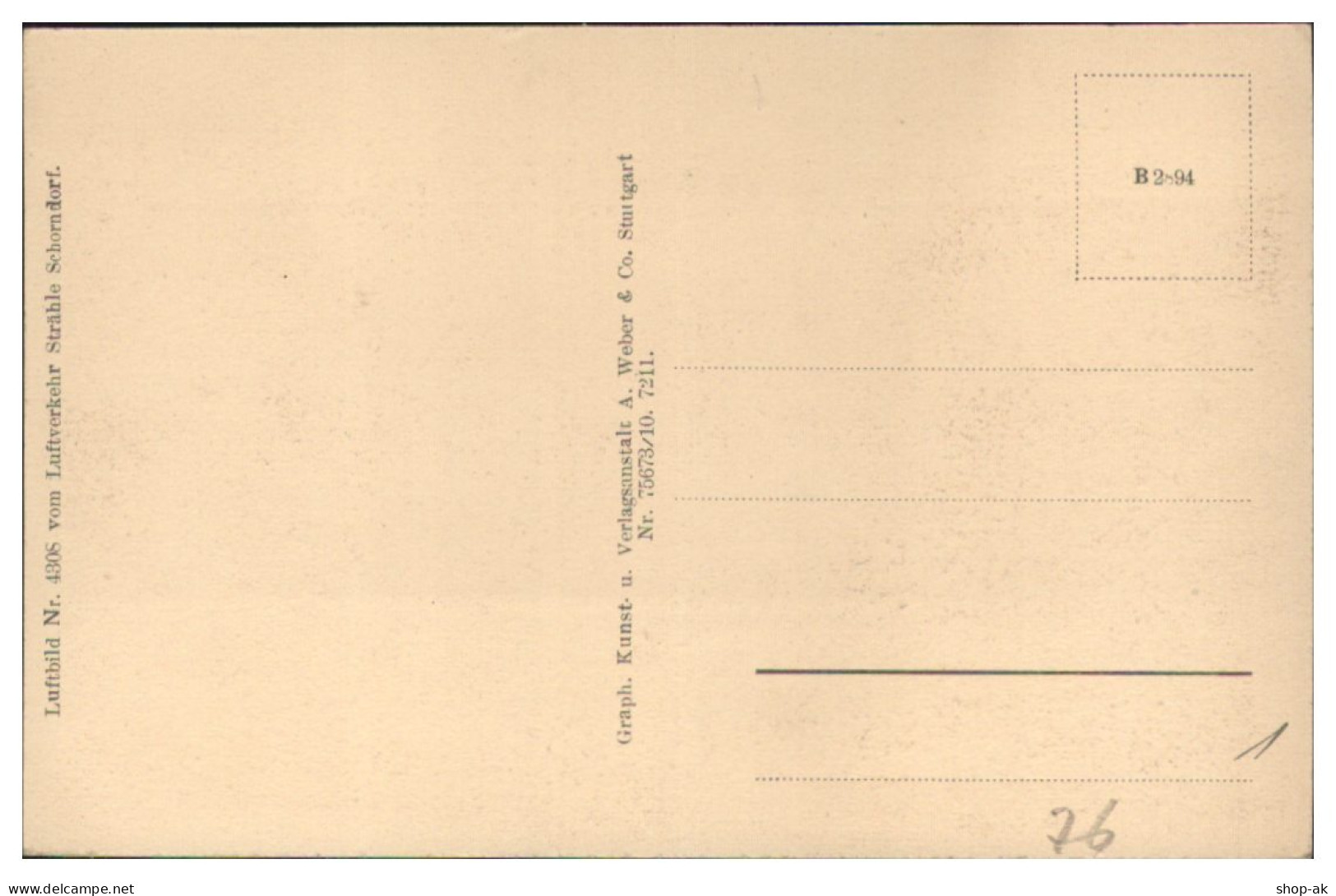 MW14433/ Wolfartsweier I. B.   Seltenes Strähle Luftbild 30er Jahre - Andere & Zonder Classificatie