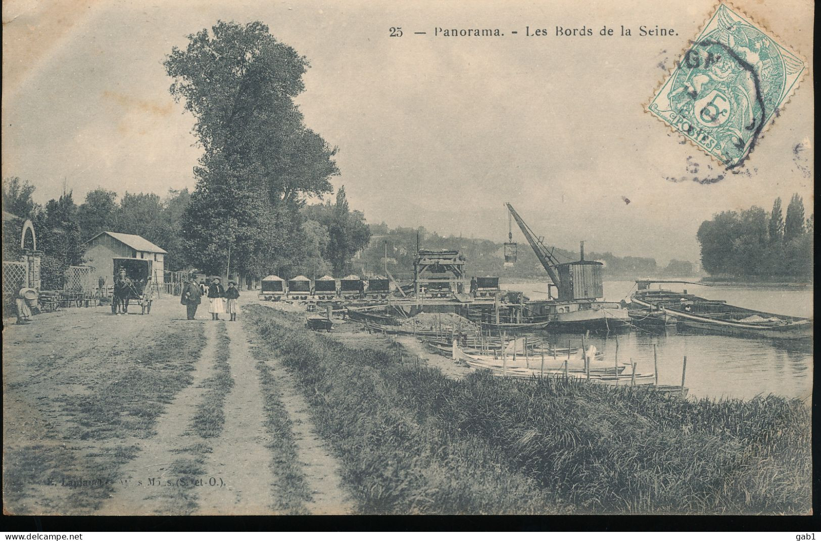 94 ---  Panorama --- Les Bords De La Seine - Other & Unclassified