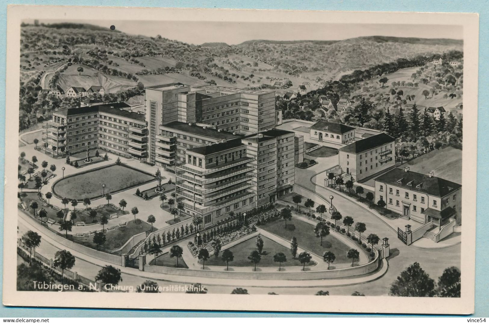 Tübingen A. N. - Chirurg. Universitätsklinik - Chirurgische Klinik Vom Flugzeug - Tübingen