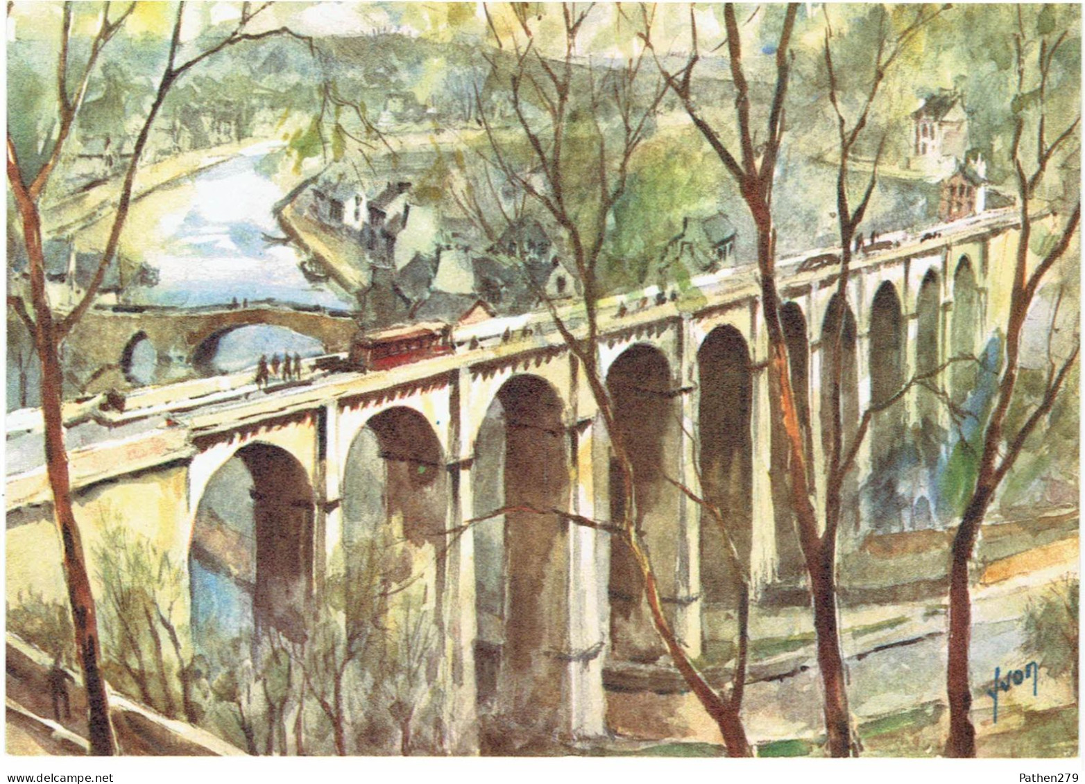 CPM FRANCE 22 COTE D'ARMOR DINAN - Le Viaduc Sur La Rance - 1971 - Dinan