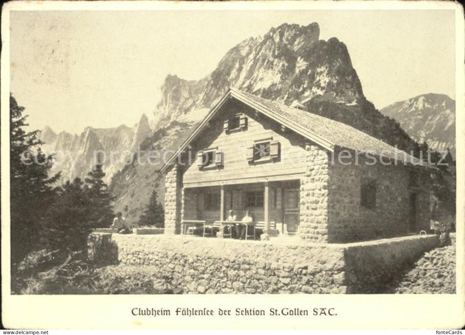 11853556 Faehlensee Clubheim Faehlensee Sektion St Gallen Faehlensee - Autres & Non Classés