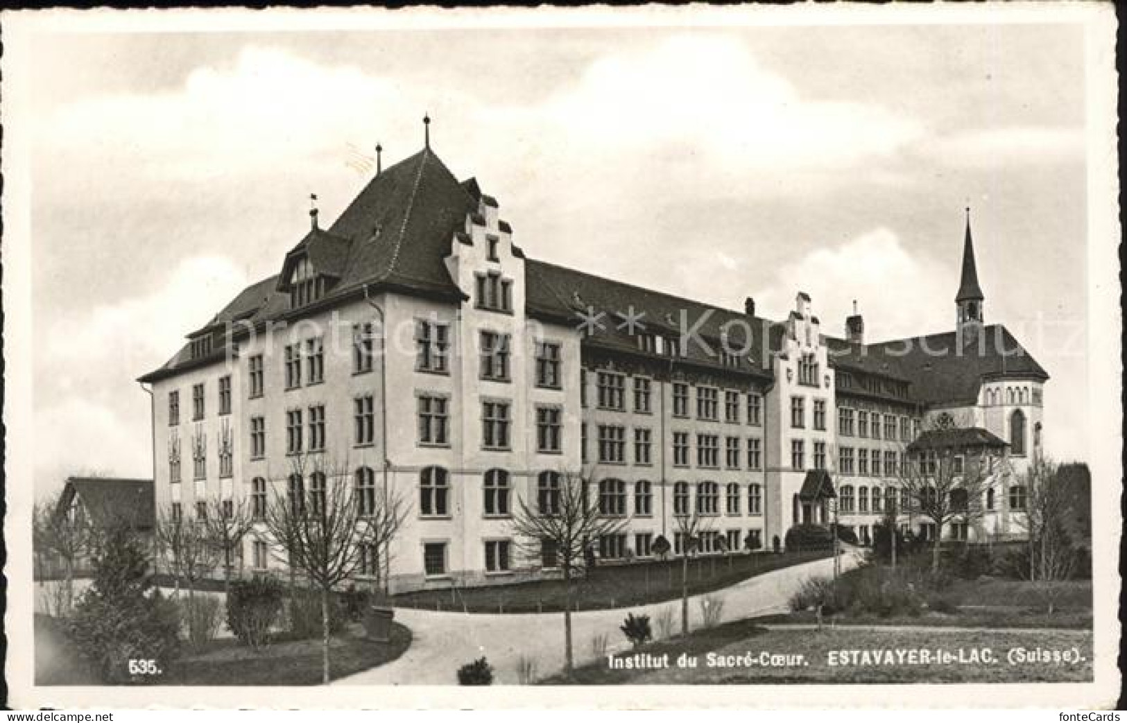 11853496 Estavayer-le-Lac Institut Du Sacre Coeur Estavayer-le-Lac - Andere & Zonder Classificatie