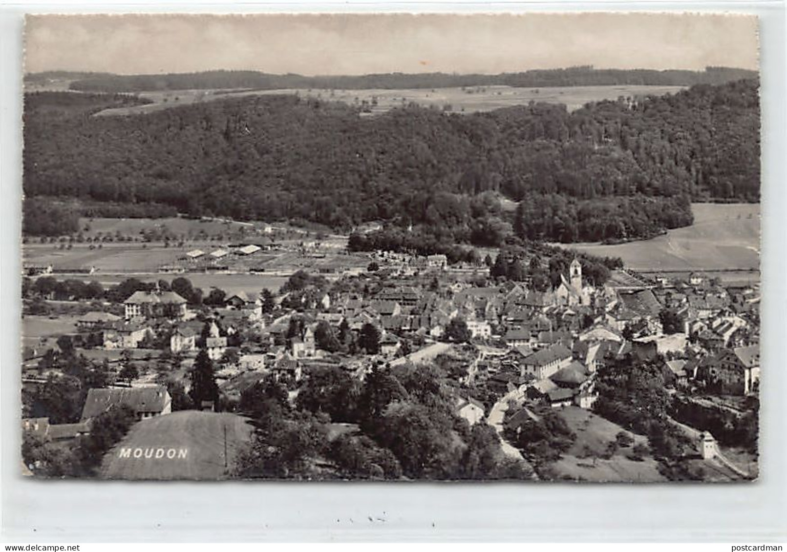 Suisse - Moudon (VD) Vue Générale- Ed. A. Deriaz 8426 - Moudon