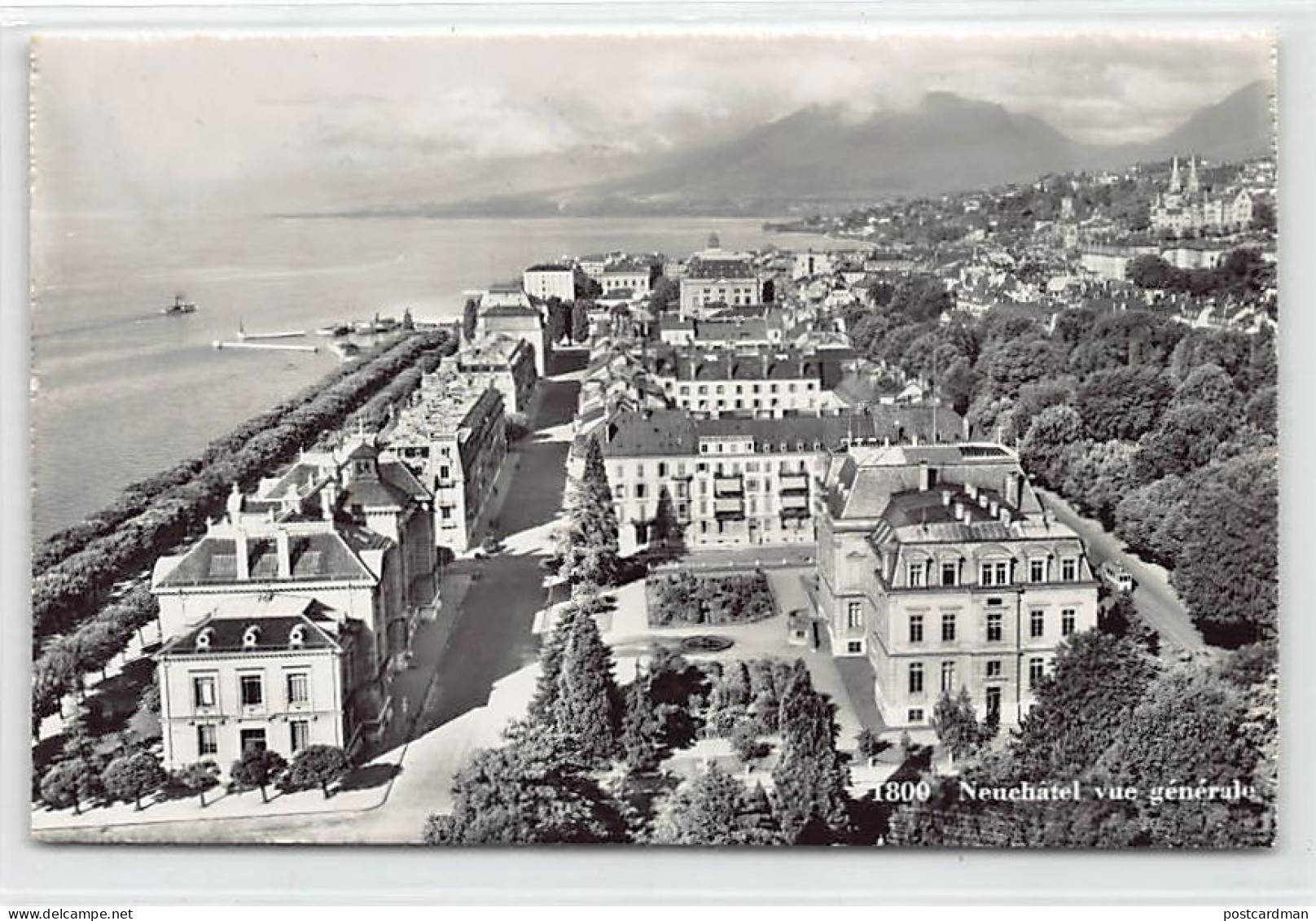 Suisse - Neuchâtel - Vue Générale- Ed. Sartori 1800 - Neuchâtel