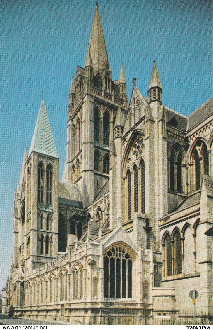 Postcard - Truro Cathedral - Plx333 - Very Good - Ohne Zuordnung