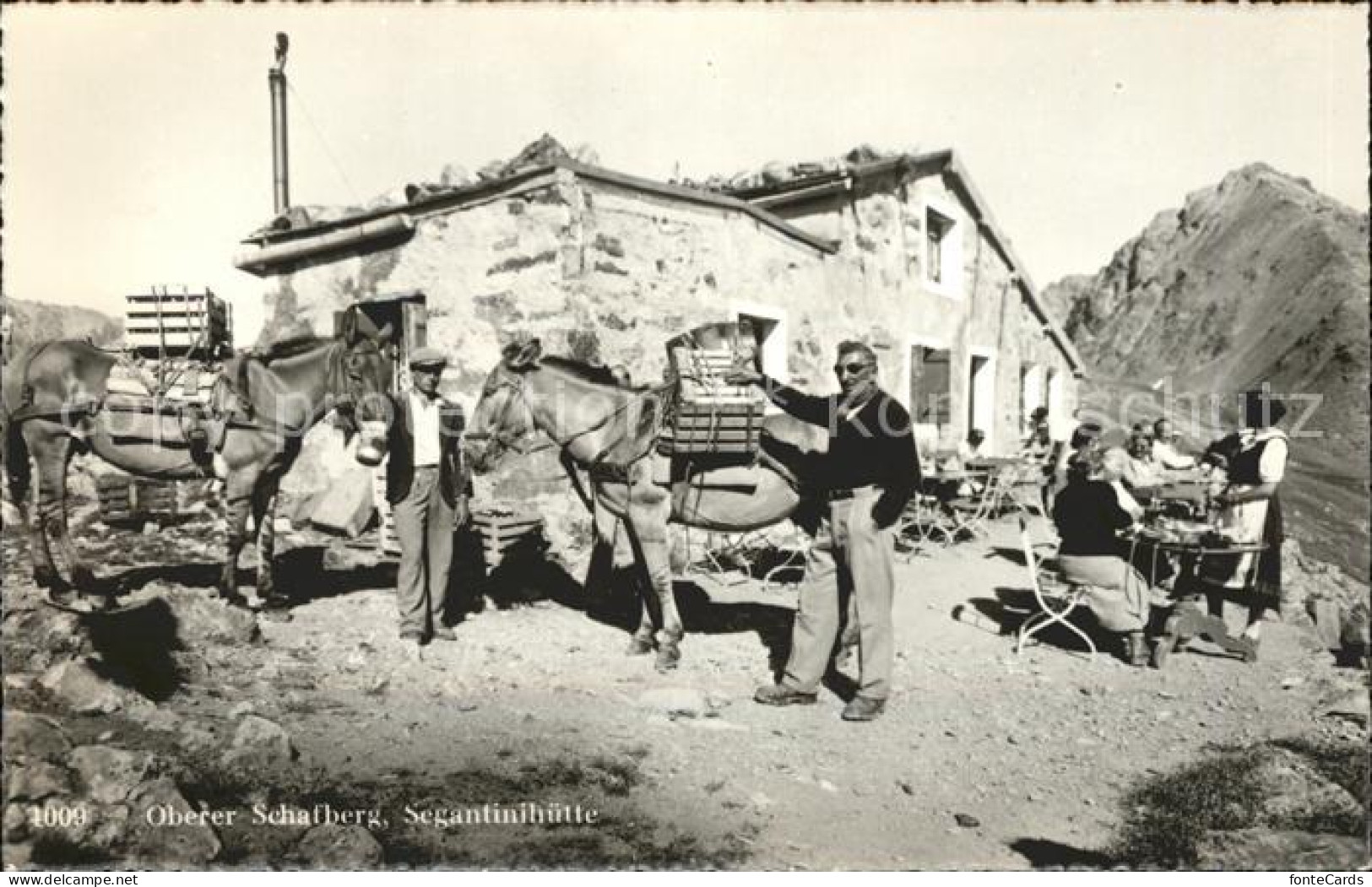 11853347 Pontresina Oberer Schafberg Mit Segantinihuette Pontresina - Andere & Zonder Classificatie