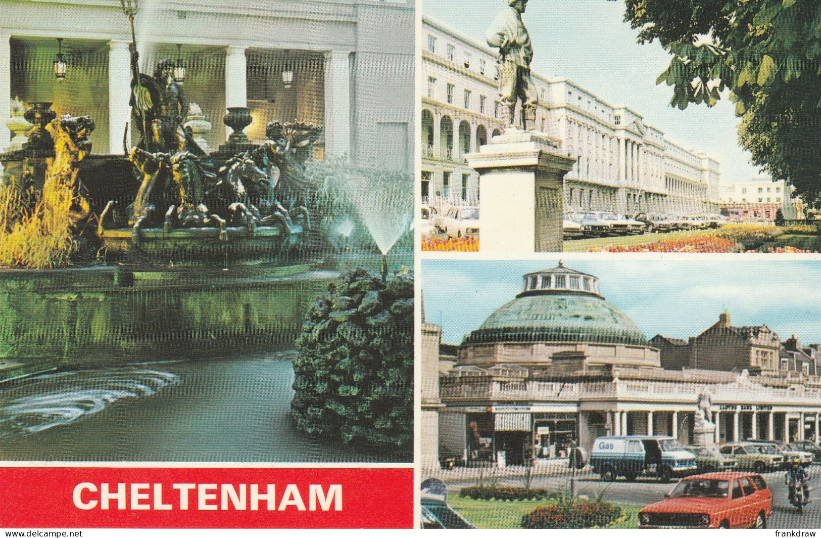 Postcard - Cheltenham - 3 Views - Card No.c.5856 - Very Good - Ohne Zuordnung