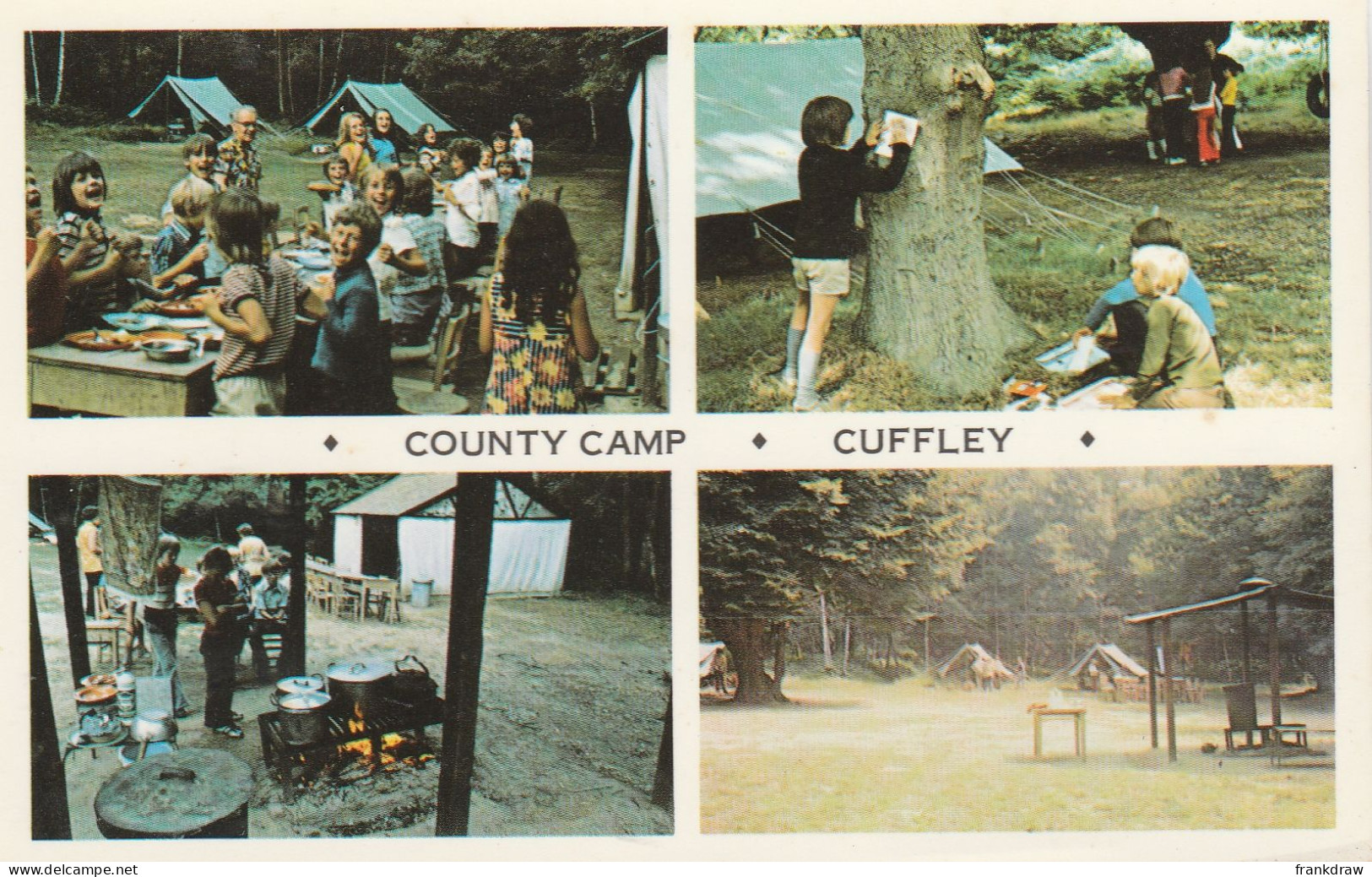 Postcard - County Camp - Cuffley - Four Views - No Card No - Very Good - Non Classés