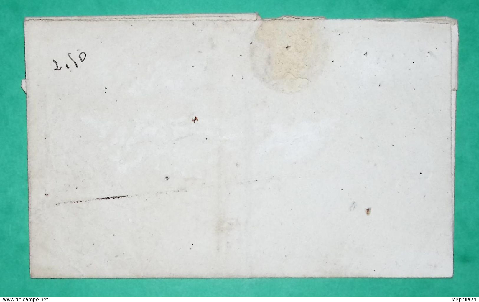 CURSIVE 54 MALESTROIT MORBIHAN + CAD TYPE 12 PLOERMEL CORRESPONDANCE LOCALE TAXE 1 1838 LETTRE COVER FRANCE - 1801-1848: Précurseurs XIX