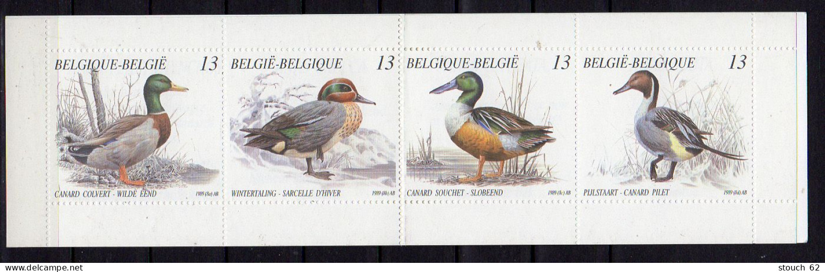 2343 ++ Belgique 1989, Année Complète Neuve, 2312 / 2348, - Volledige Jaargang