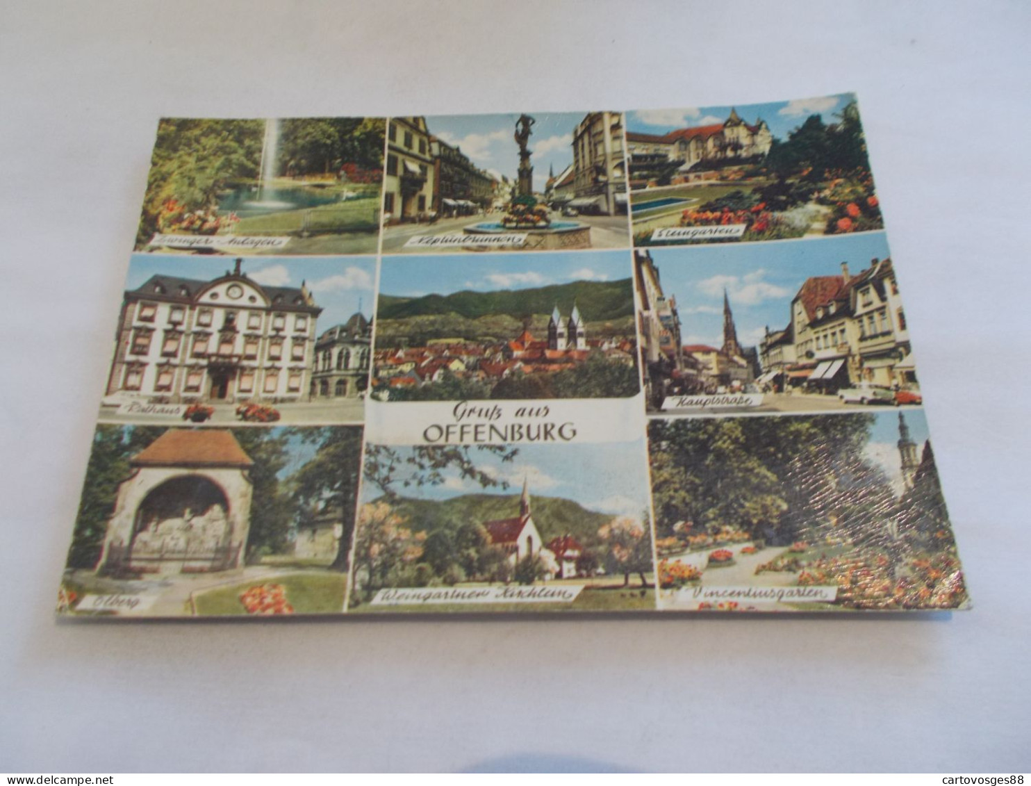 GRUSS AUS  OFFENBURG ( ALLEMAGNE GERMANY ) MULTIVUES 9 BELLES VUES DIFFERENTES - Offenburg