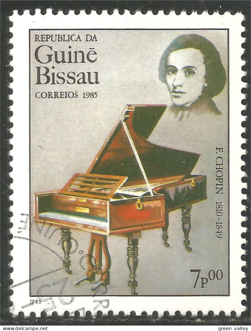 MU-101 Guine-Bissau Music Musique Composer Piano Clavecin Chopin - Musik