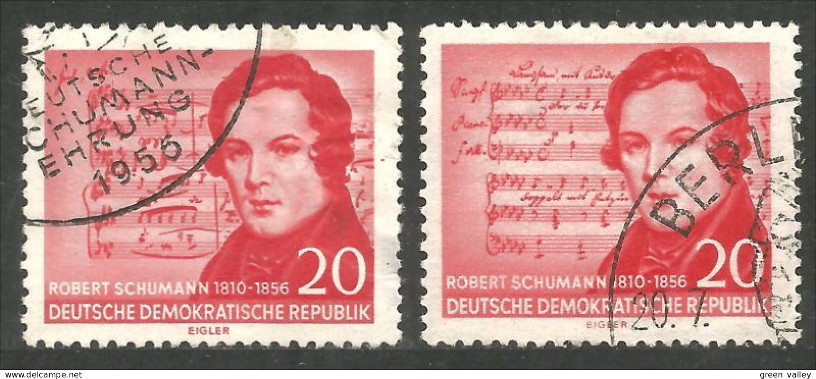 MU-84 DDR Musique Music Robert Schumann Music Musique Partition With Error - Musik