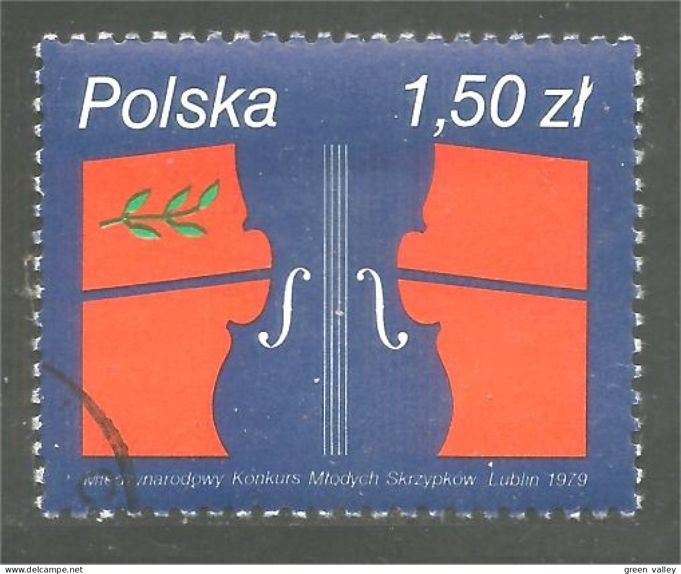 MU-53 Pologne Violon Violin Musique Music - Musik