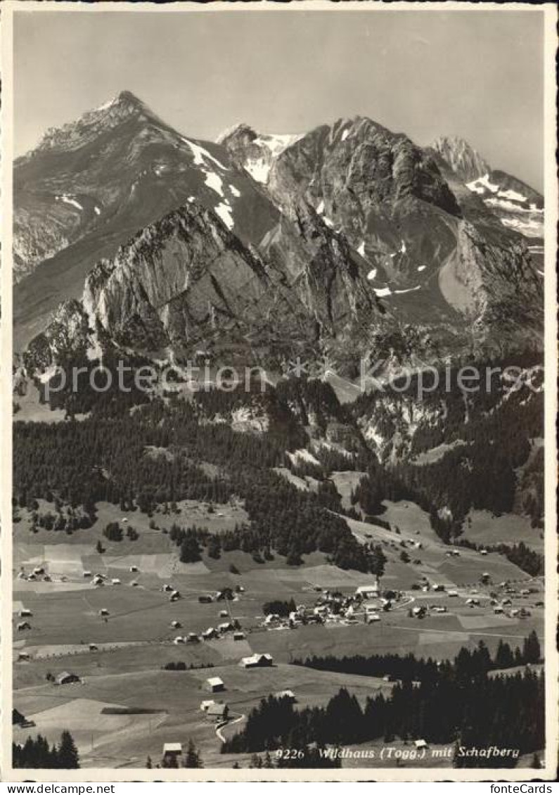 11853097 Wildhaus SG Mit Schafberg Wildhaus - Autres & Non Classés