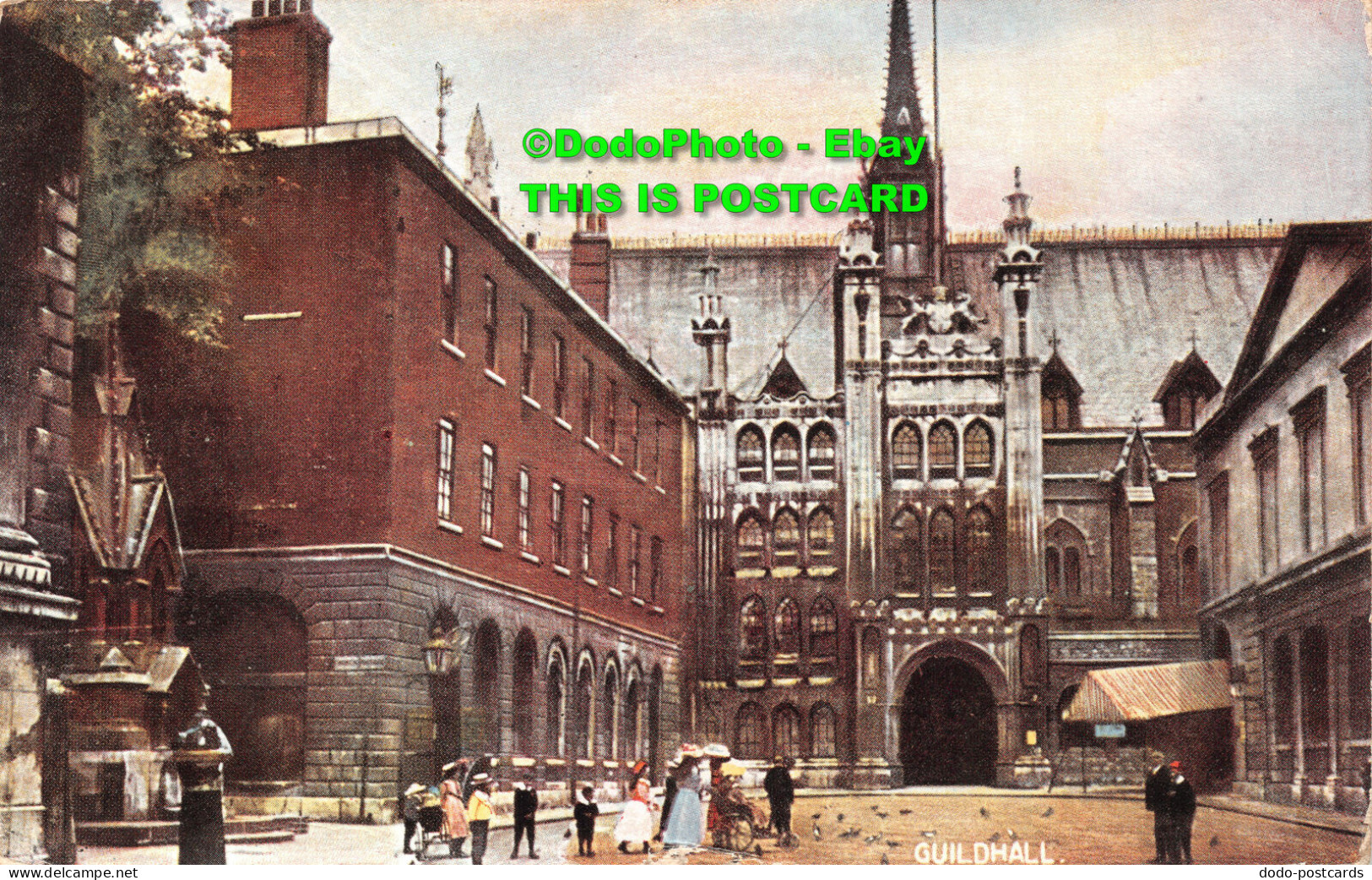 R422380 Guildhall. S. Hildesheimer. London Views. Series No. 5292 - Sonstige & Ohne Zuordnung