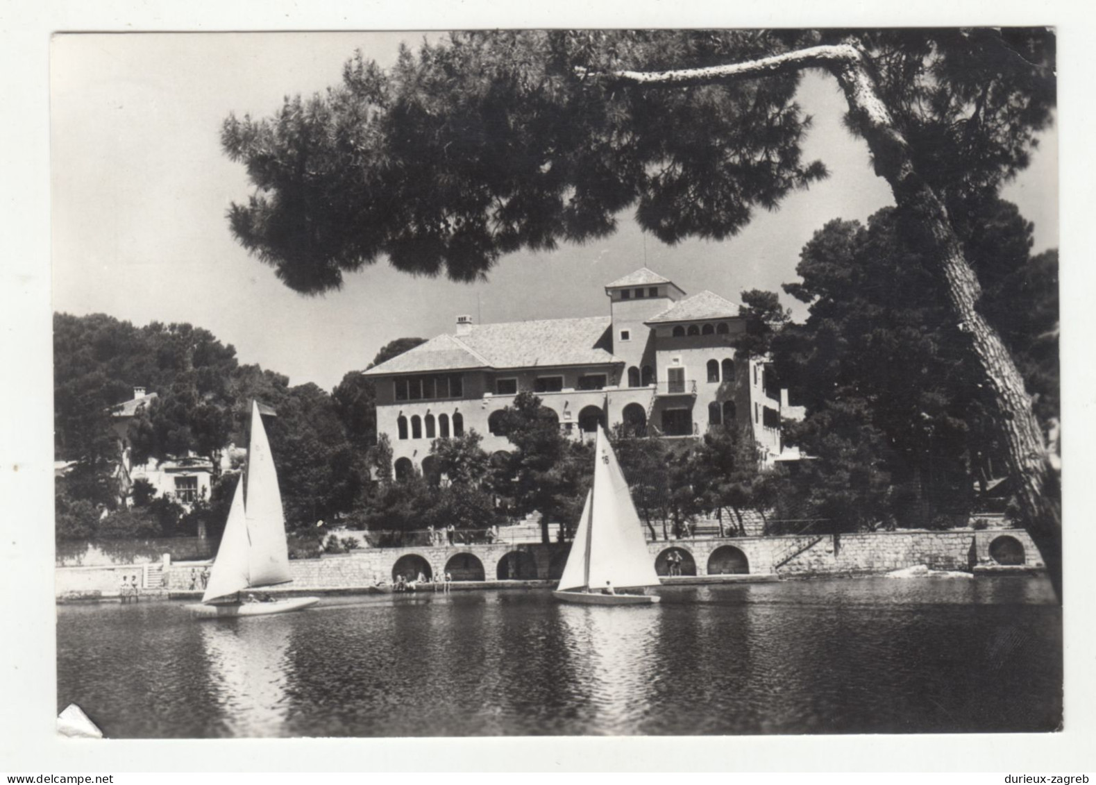 Mali Lošinj Old Postcard Posted 1962 240510 - Kroatien