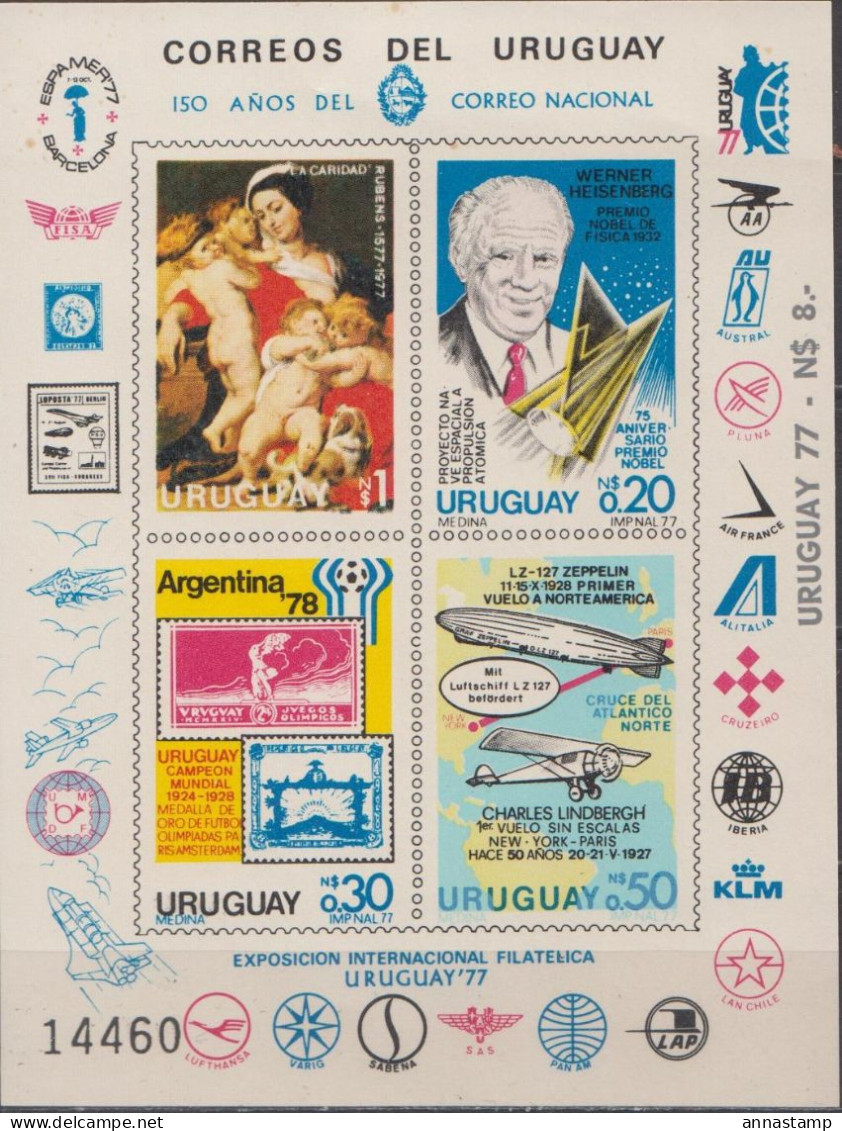Uruguay MNH SS From 1977 - Uruguay