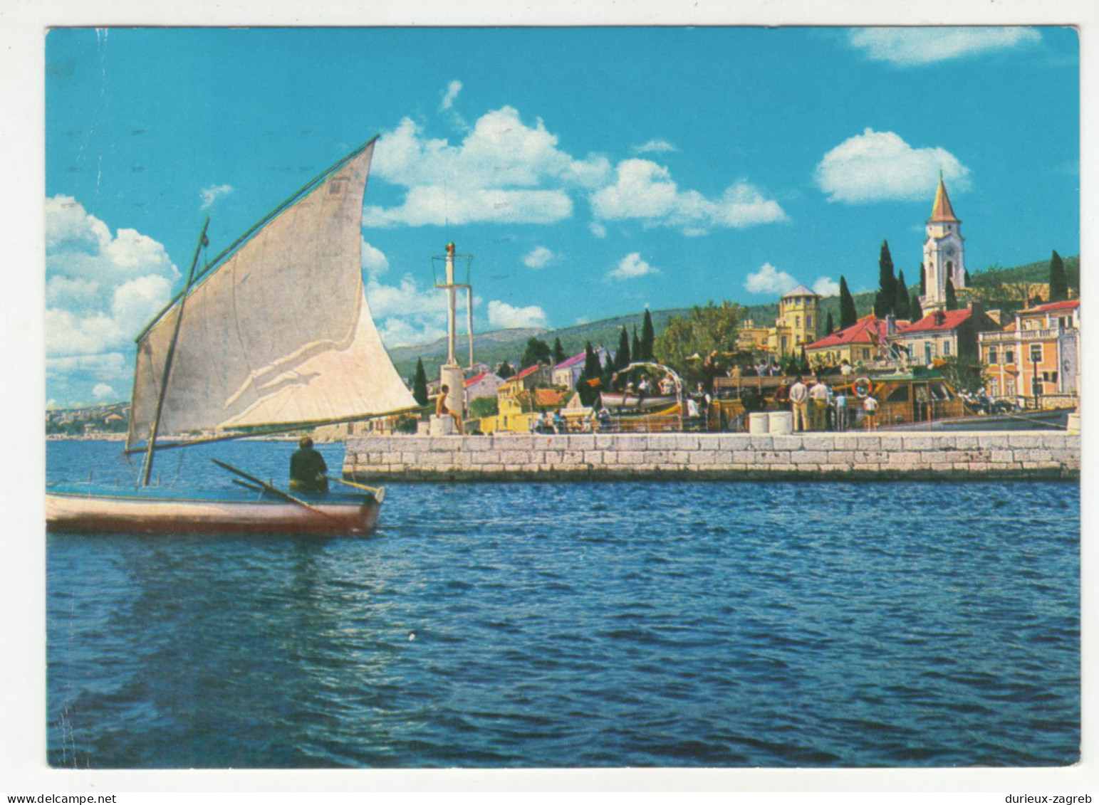 Selce Old Postcard Posted 1972 240510 - Kroatien