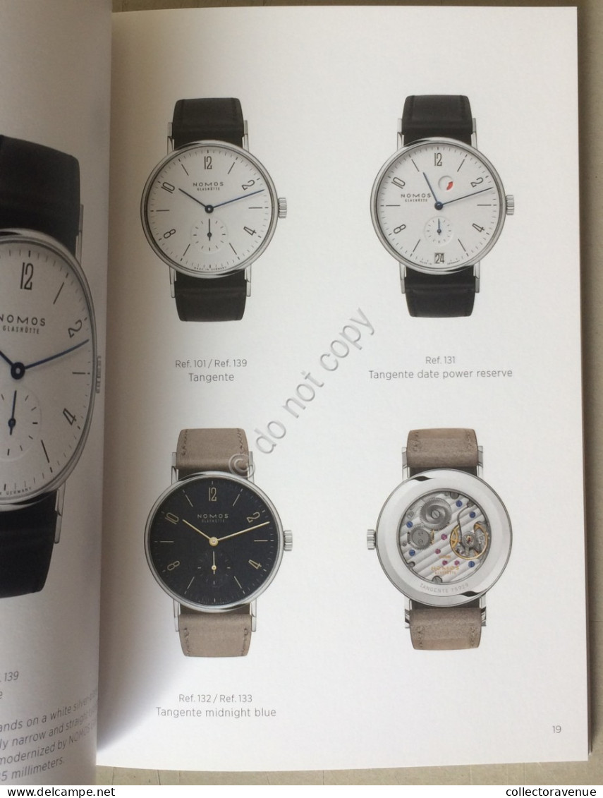 Catalogo Orologi - Watch Catalogue - Nomos Glashütte - The Collection - 2024 - Andere & Zonder Classificatie